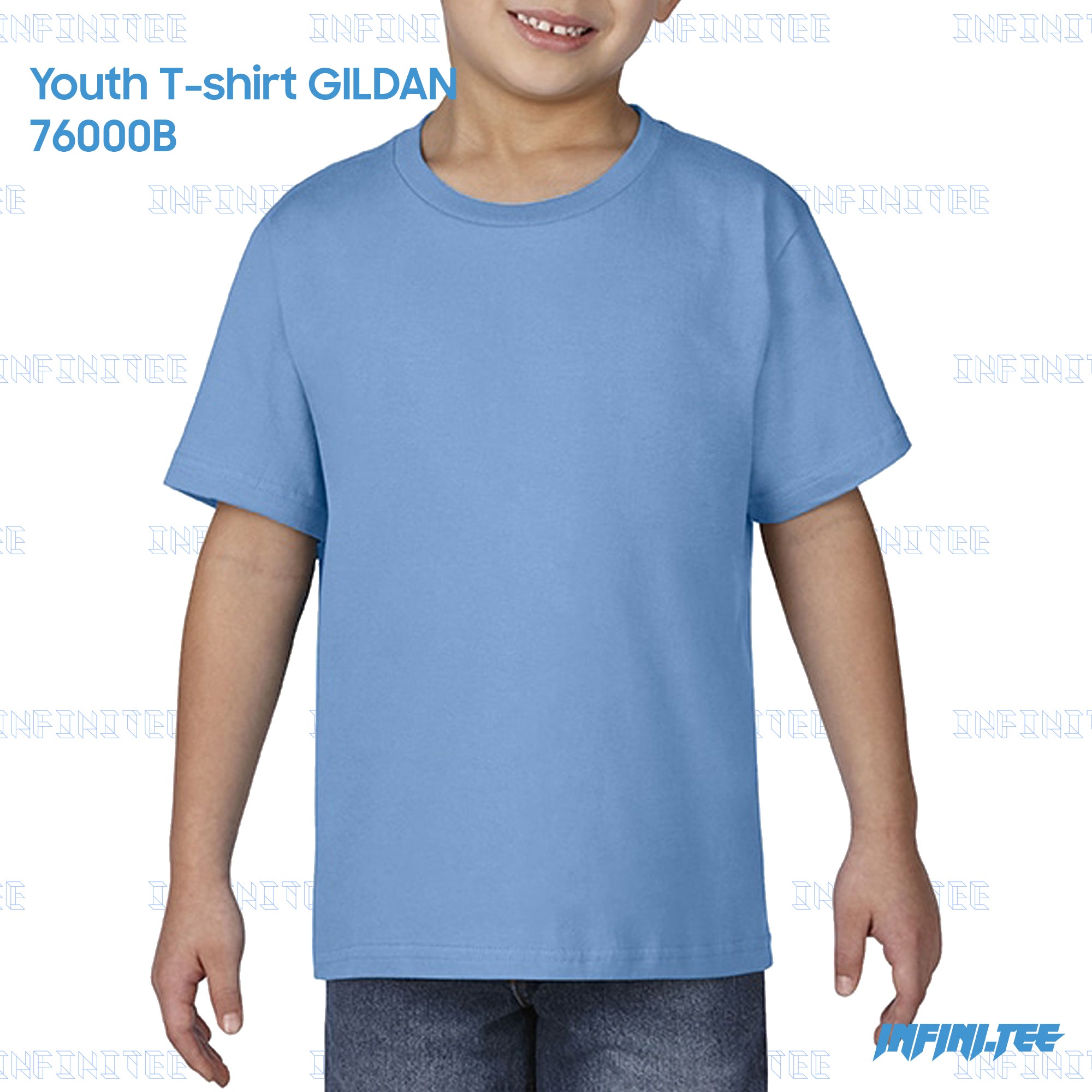 Youth T-shirt 76000B GILDAN - CAROLINA BLUE
