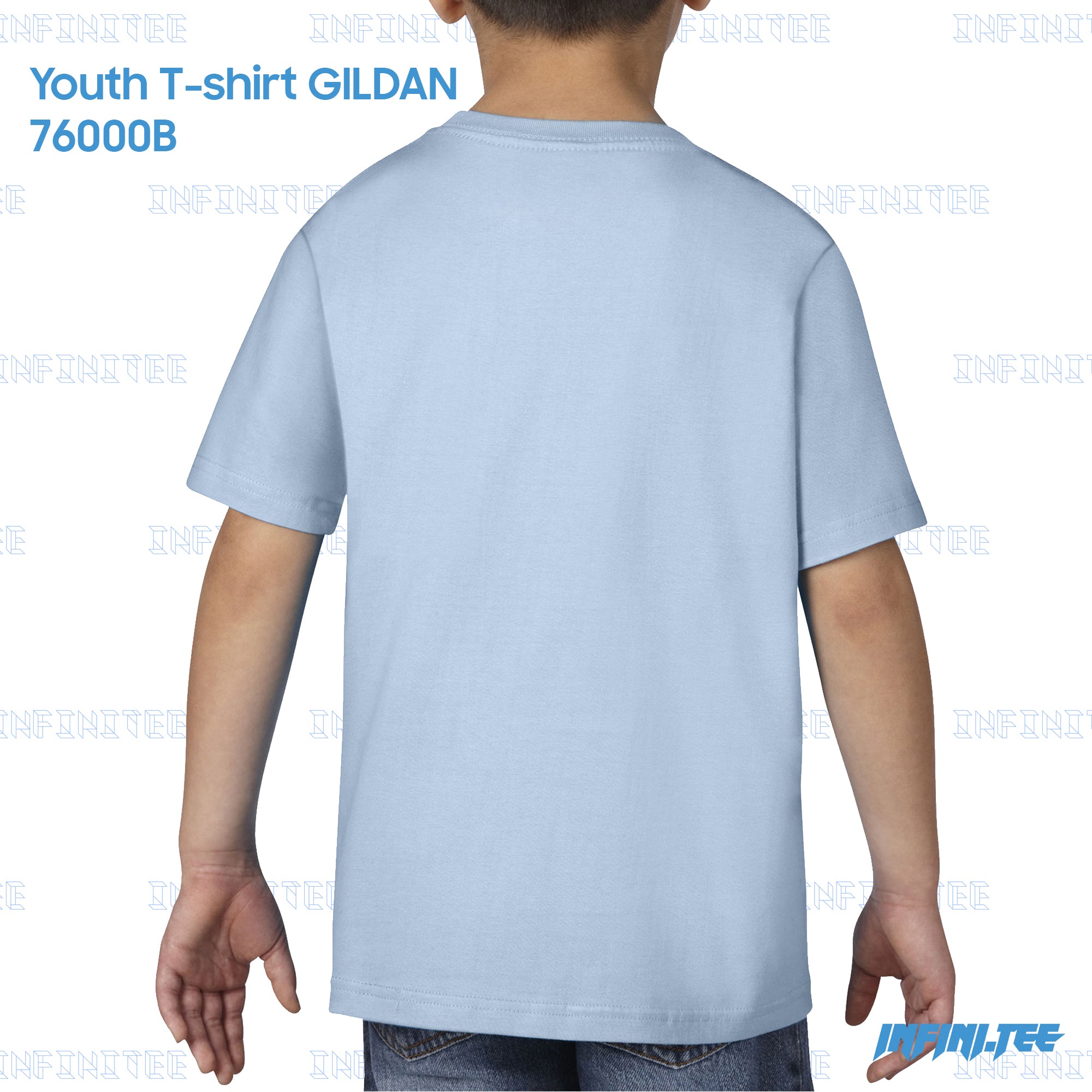 Youth T-shirt 76000B GILDAN - LIGHT BLUE