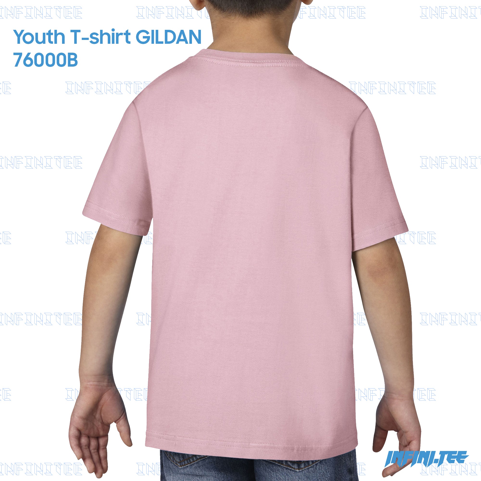Youth T-shirt 76000B GILDAN - LIGHT PINK