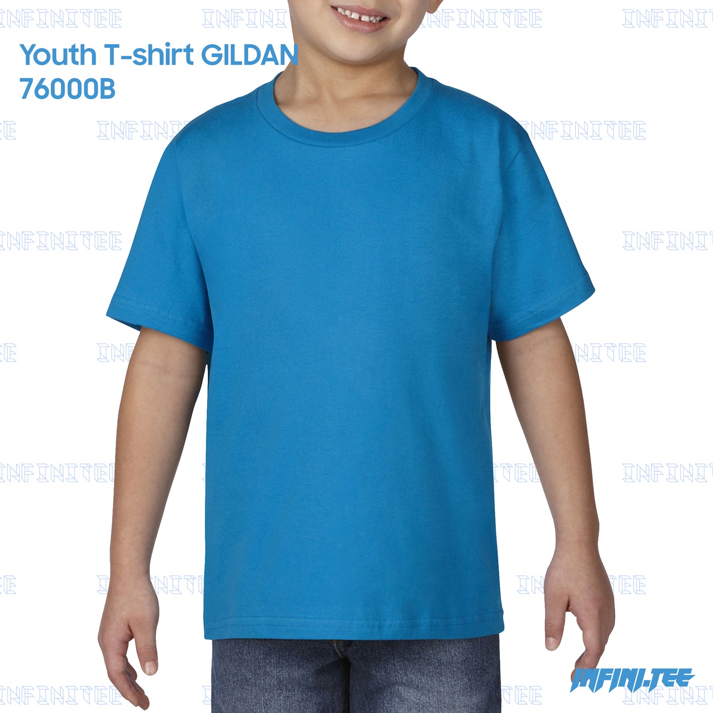 Youth T-shirt 76000B GILDAN - SAPPHIRE