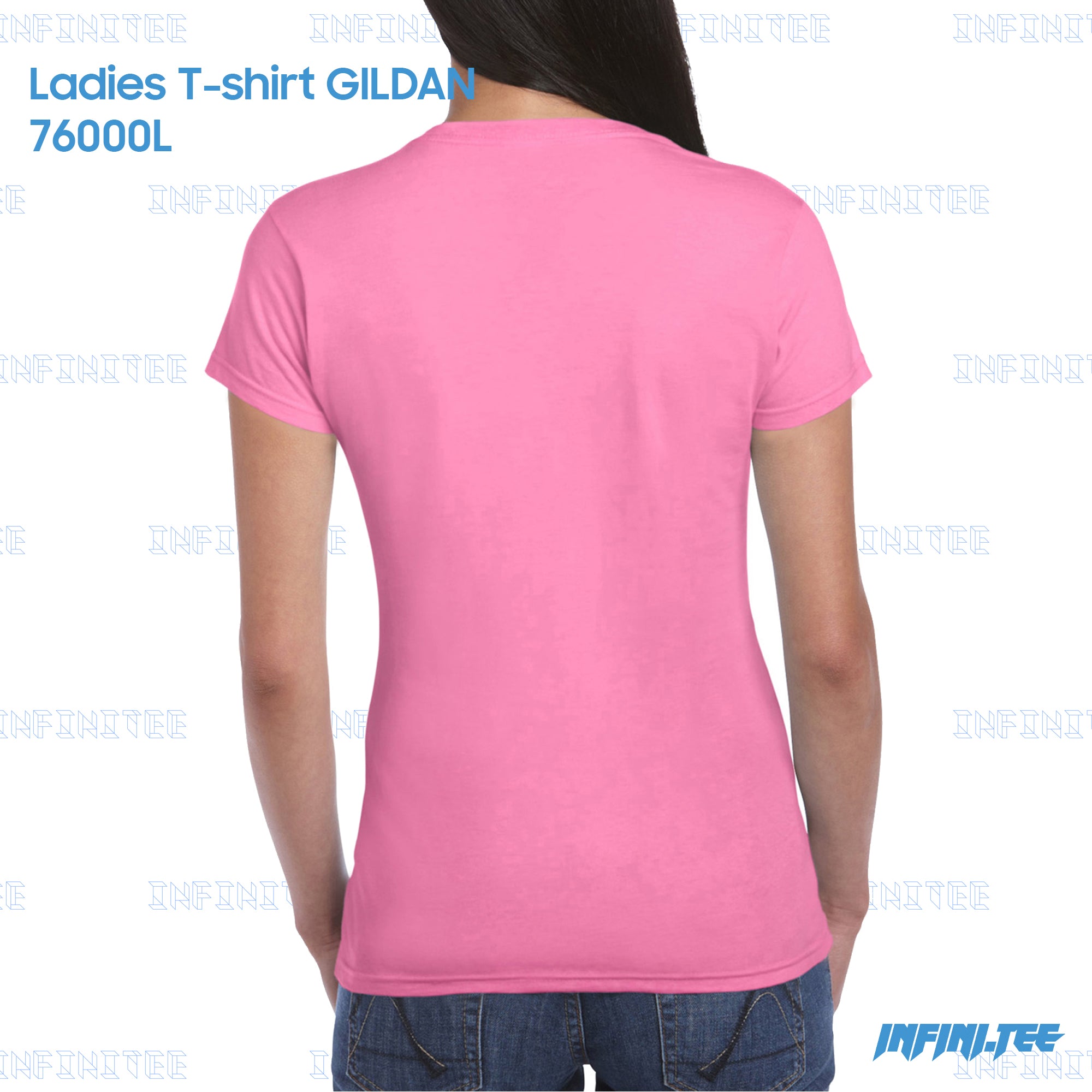 Ladies T-shirt 76000L GILDAN - AZALEA