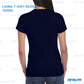 Ladies T-shirt 76000L GILDAN - NAVY