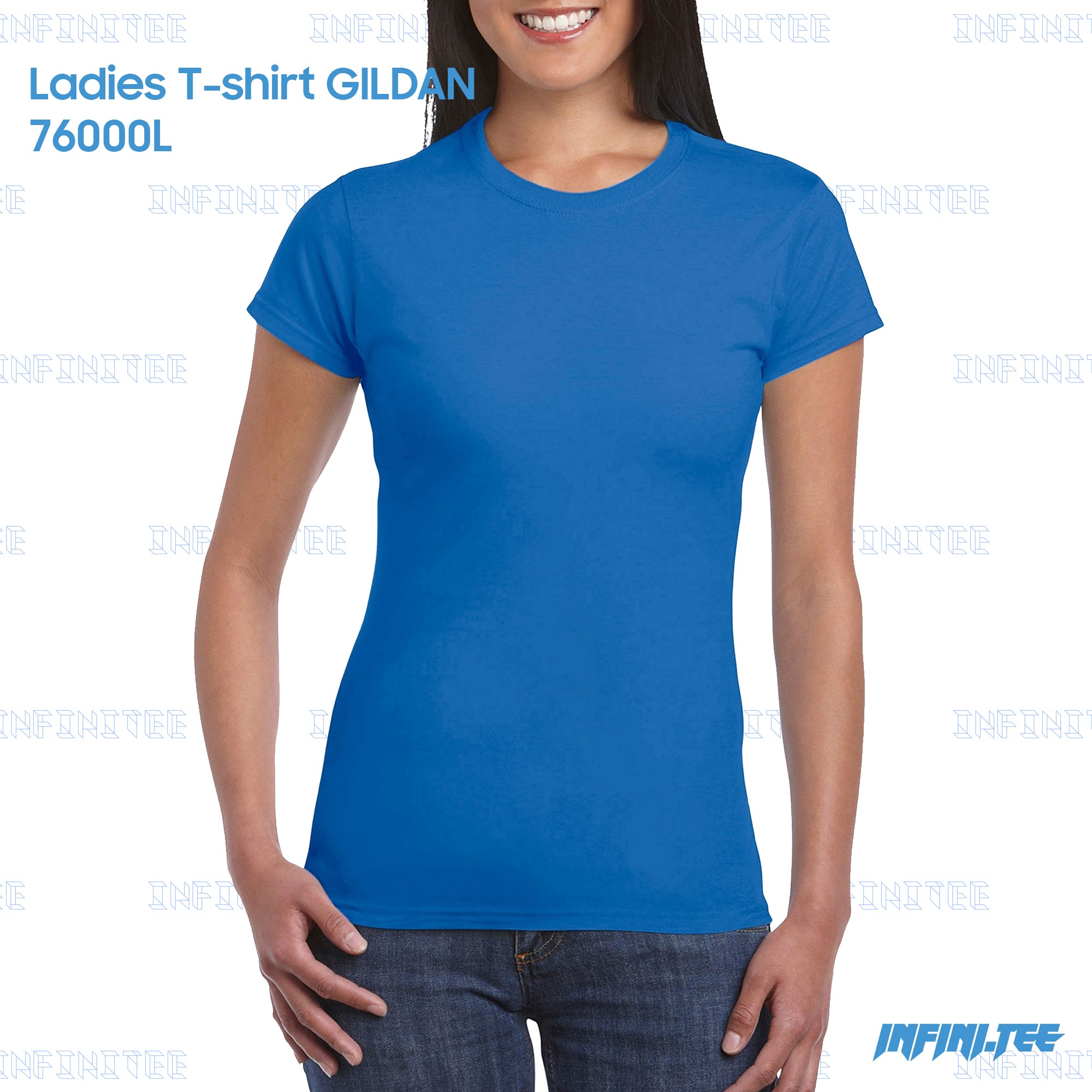 Ladies T-shirt 76000L GILDAN - SP ROYAL