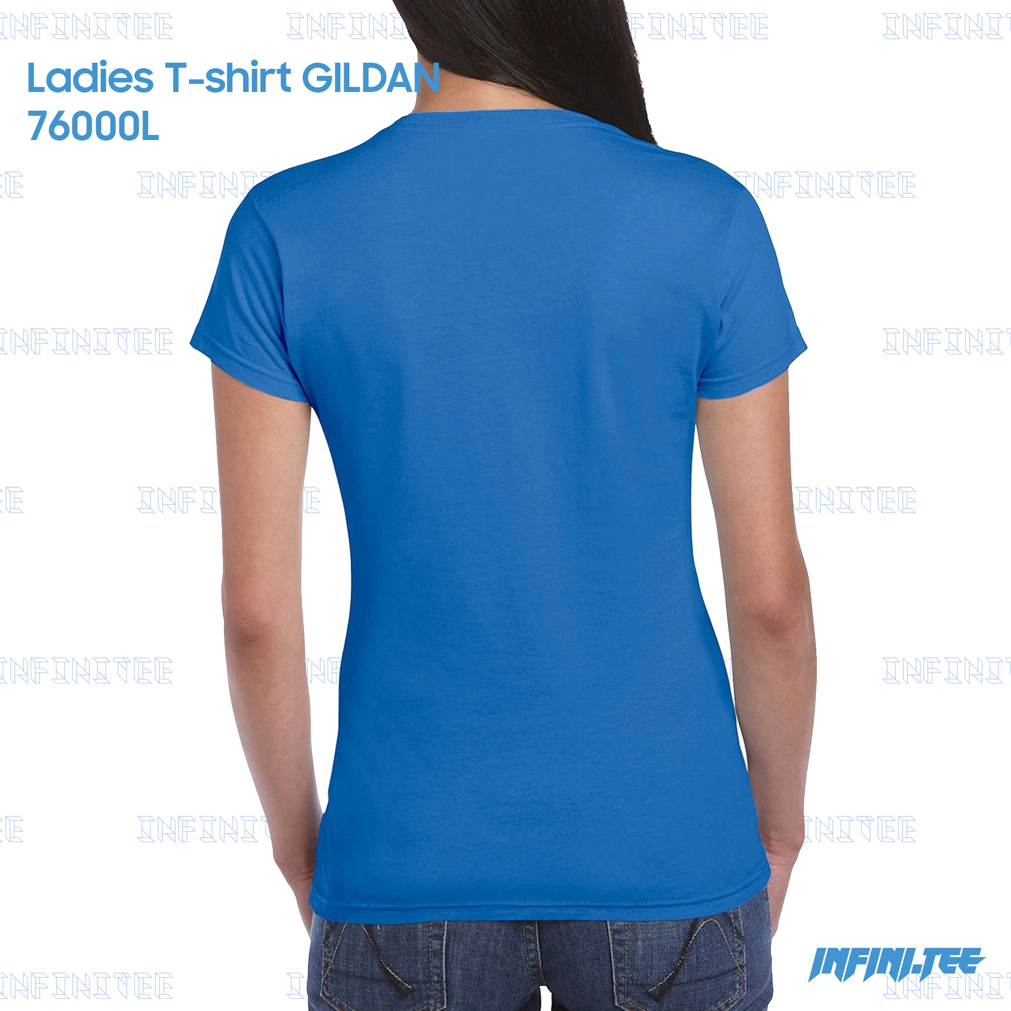 Ladies T-shirt 76000L GILDAN - SP ROYAL