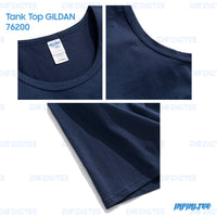 TANK TOP 76200 GILDAN - NAVY