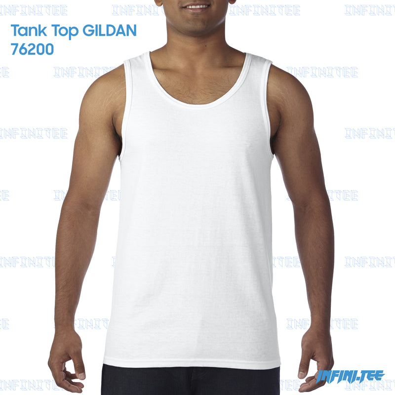 TANK TOP 76200 GILDAN - WHITE