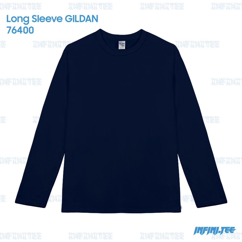 LONG SLEEVE 76400 GILDAN - NAVY