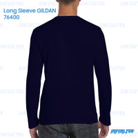 LONG SLEEVE 76400 GILDAN - NAVY