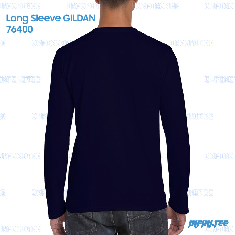 LONG SLEEVE 76400 GILDAN - NAVY