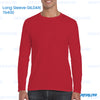 LONG SLEEVE 76400 GILDAN - RED