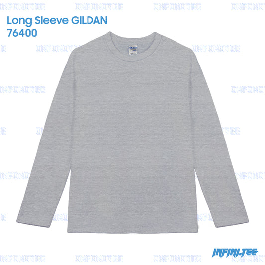 LONG SLEEVE 76400 GILDAN - SPORT GREY