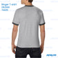 RINGER T-shirt 76600 GILDAN - SP GREY