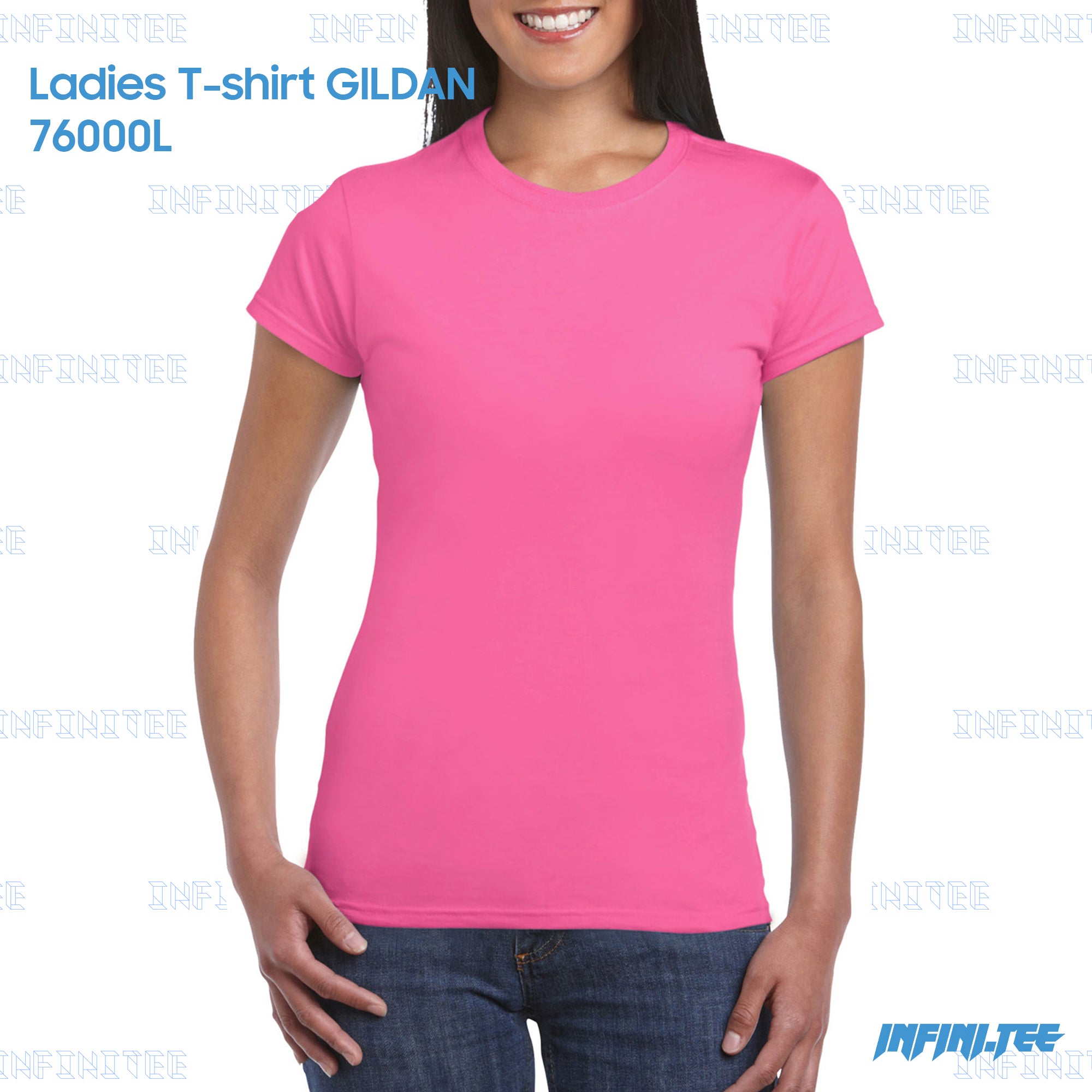 Ladies T-shirt 76000L GILDAN - HELICONIA