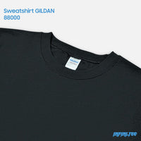 SWEATER 88000 GILDAN - BLACK
