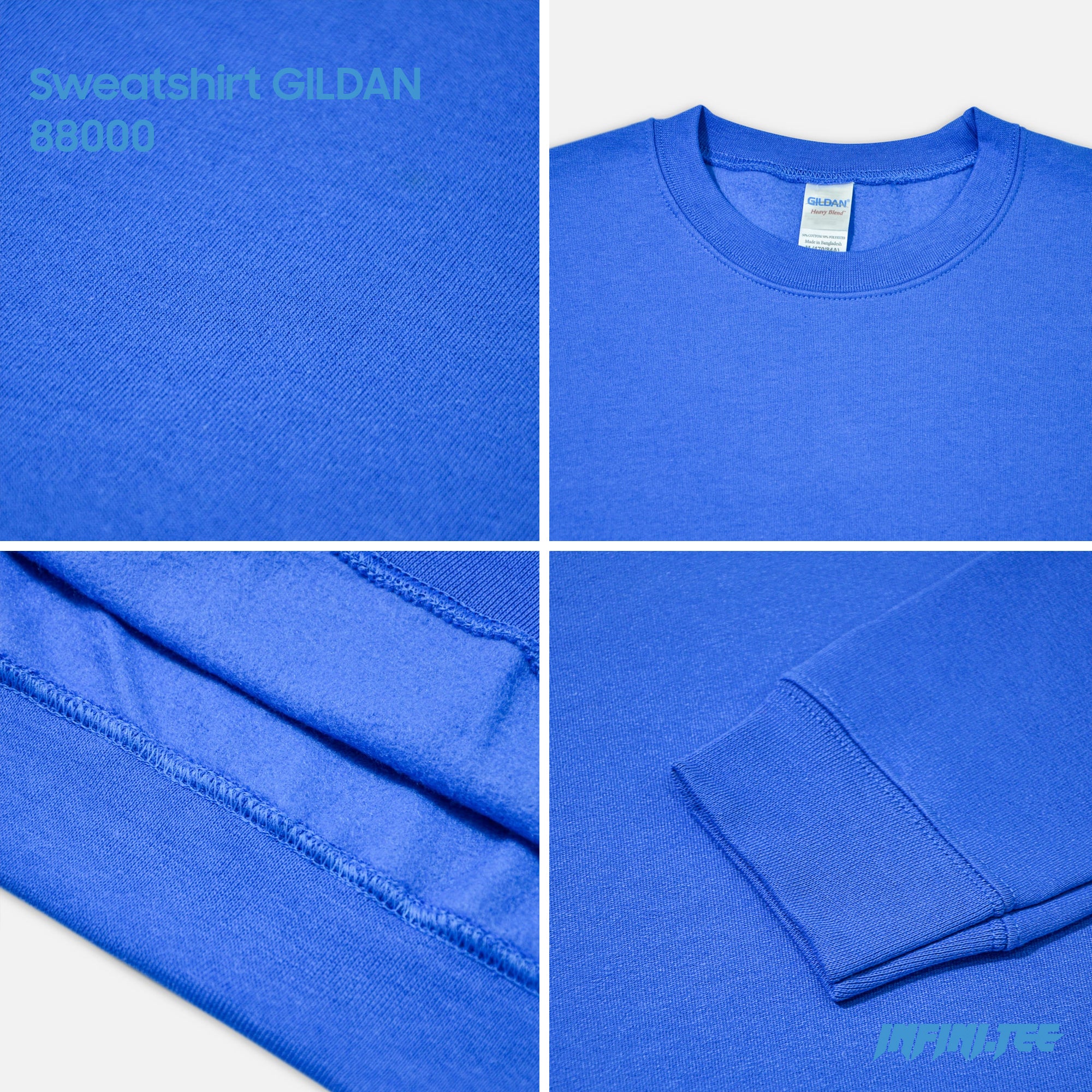 SWEATER 88000 GILDAN - ROYAL