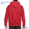 HOODIE 88500 GILDAN - RED