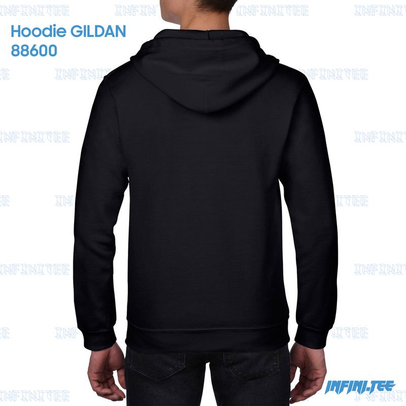 HOODIE 88600 GILDAN - BLACK