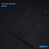 HOODIE 88600 GILDAN - BLACK