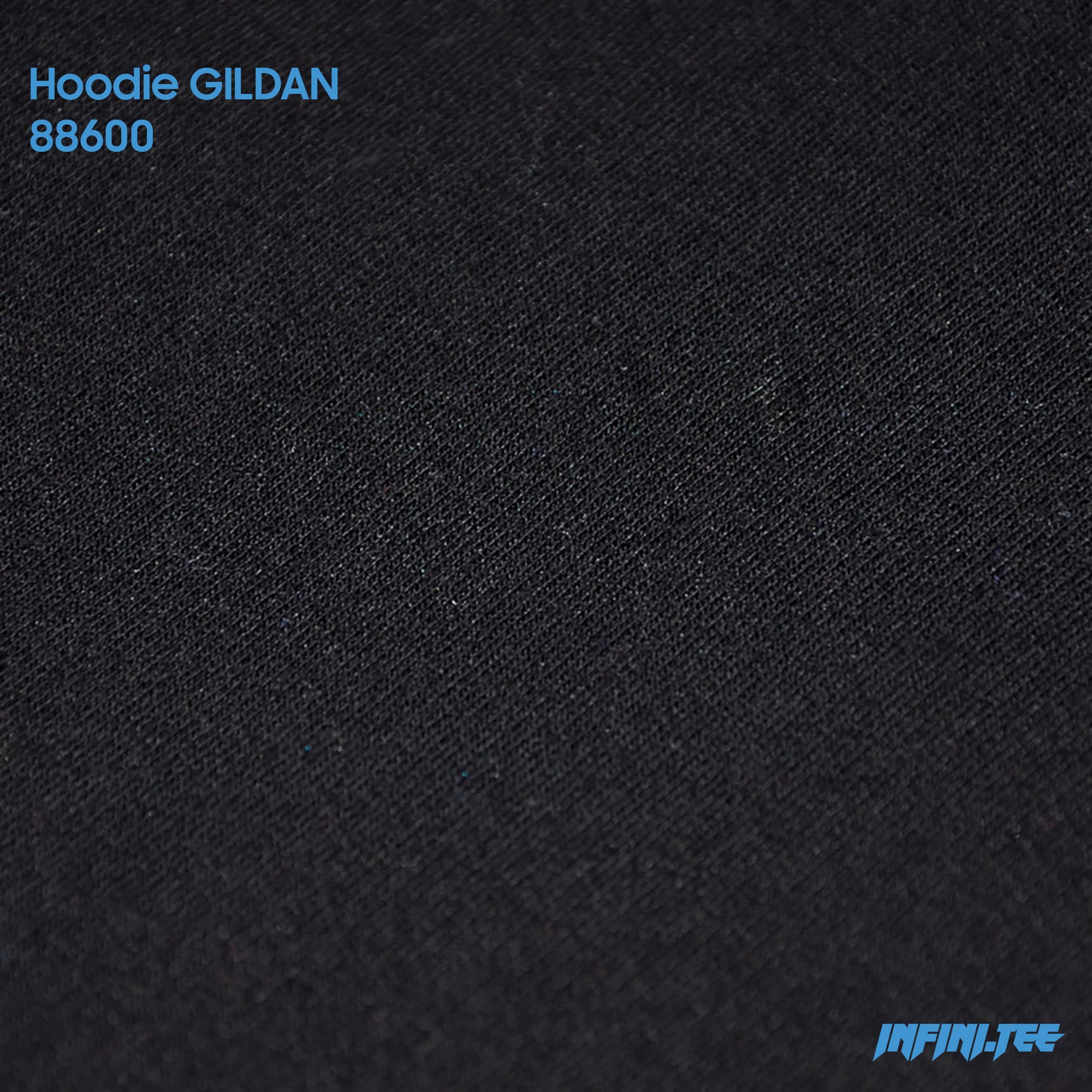 HOODIE 88600 GILDAN - BLACK