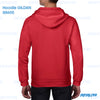 HOODIE 88600 GILDAN - RED