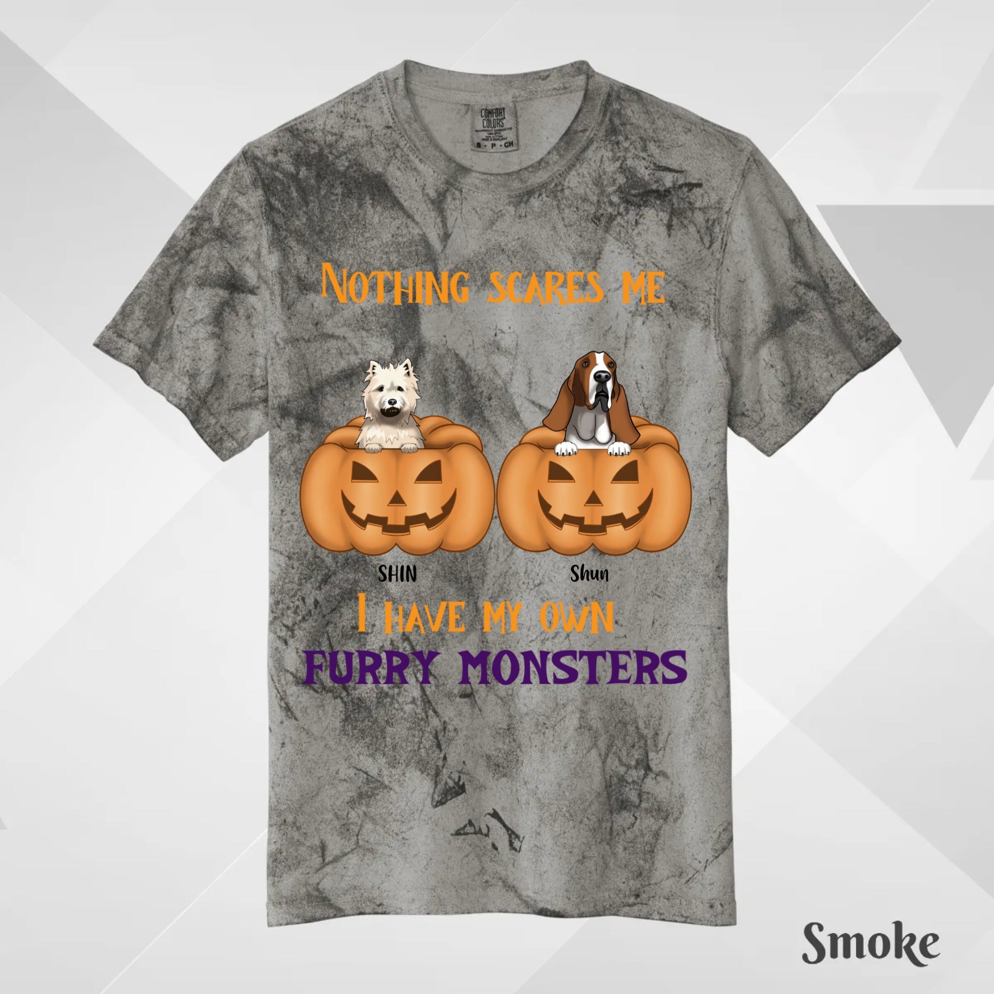 Halloween Custom T-Shirts, Comfort Color 1745 - HAL 001