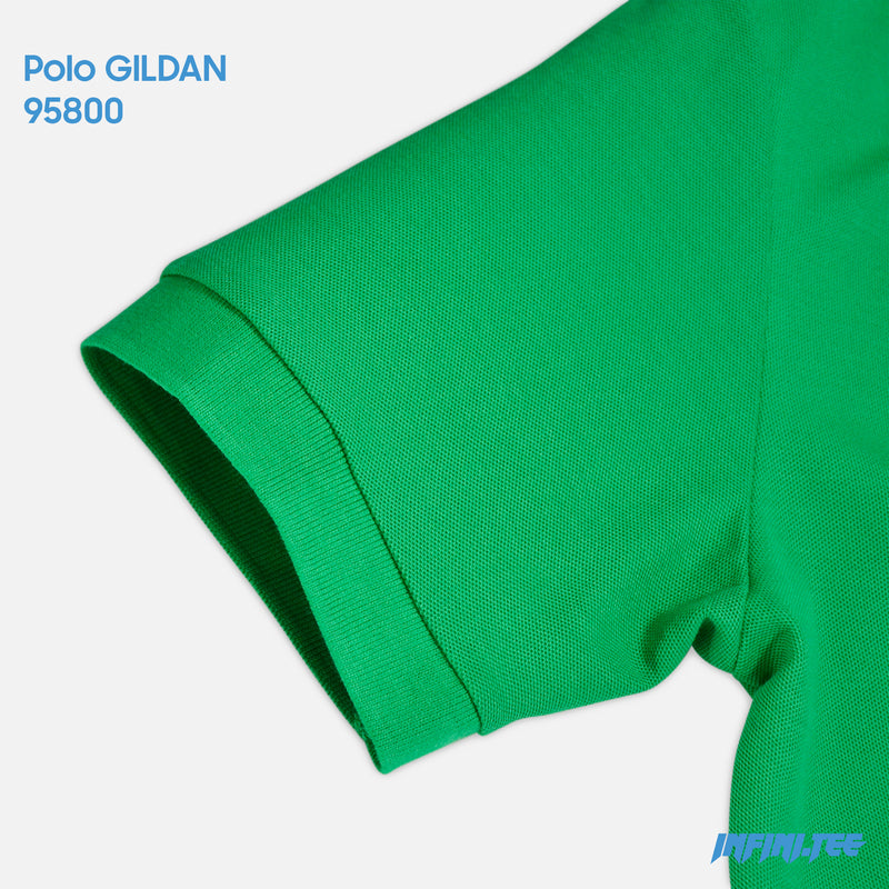 POLO 95800 GILDAN - IRISH GREEN
