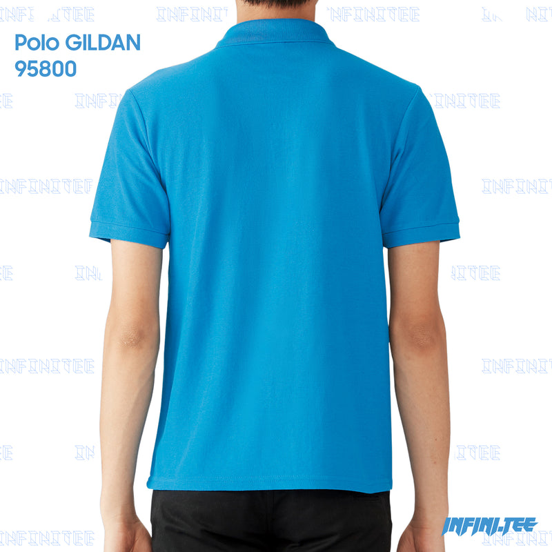 POLO 95800 GILDAN - SAPPHIRE