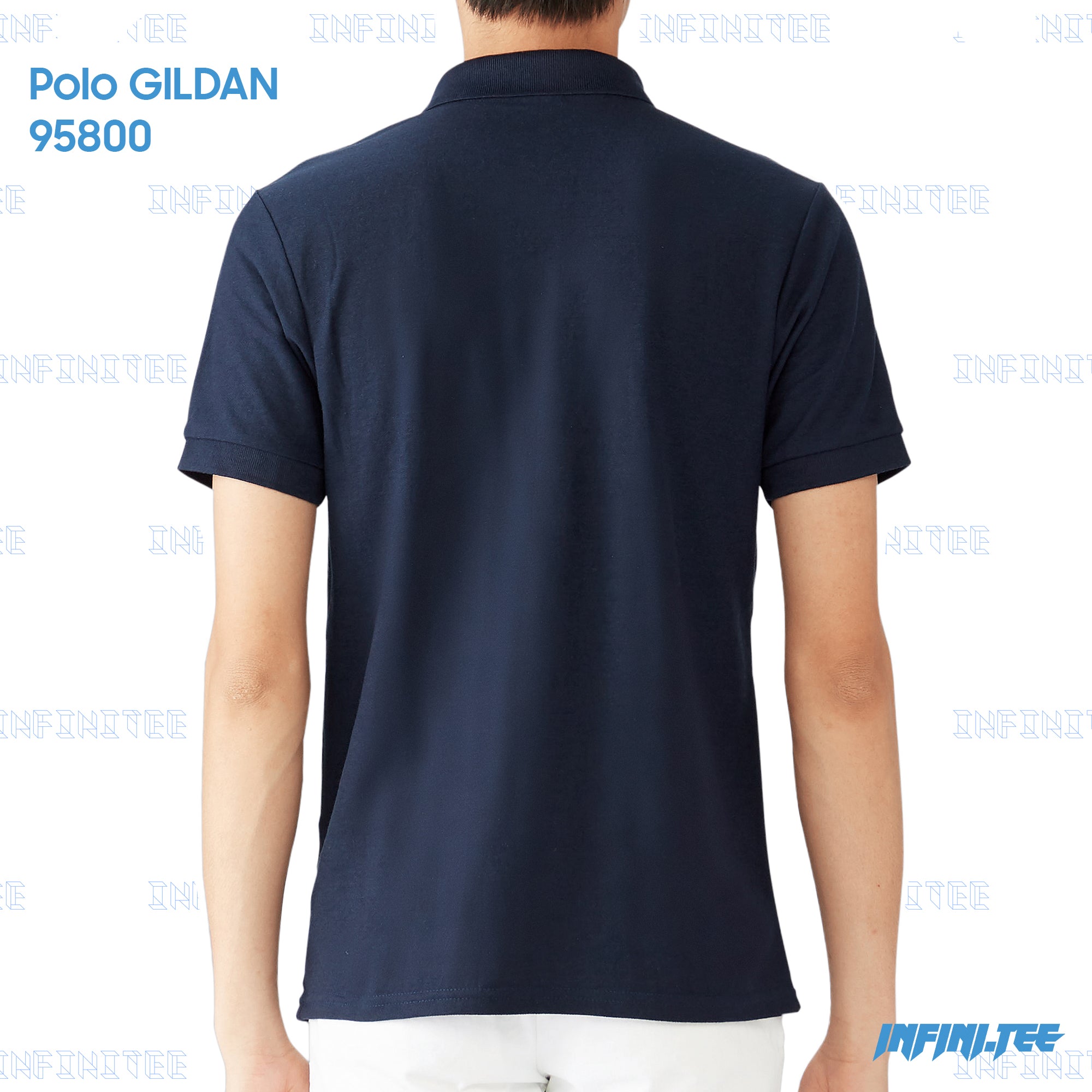 POLO 95800 GILDAN - NAVY