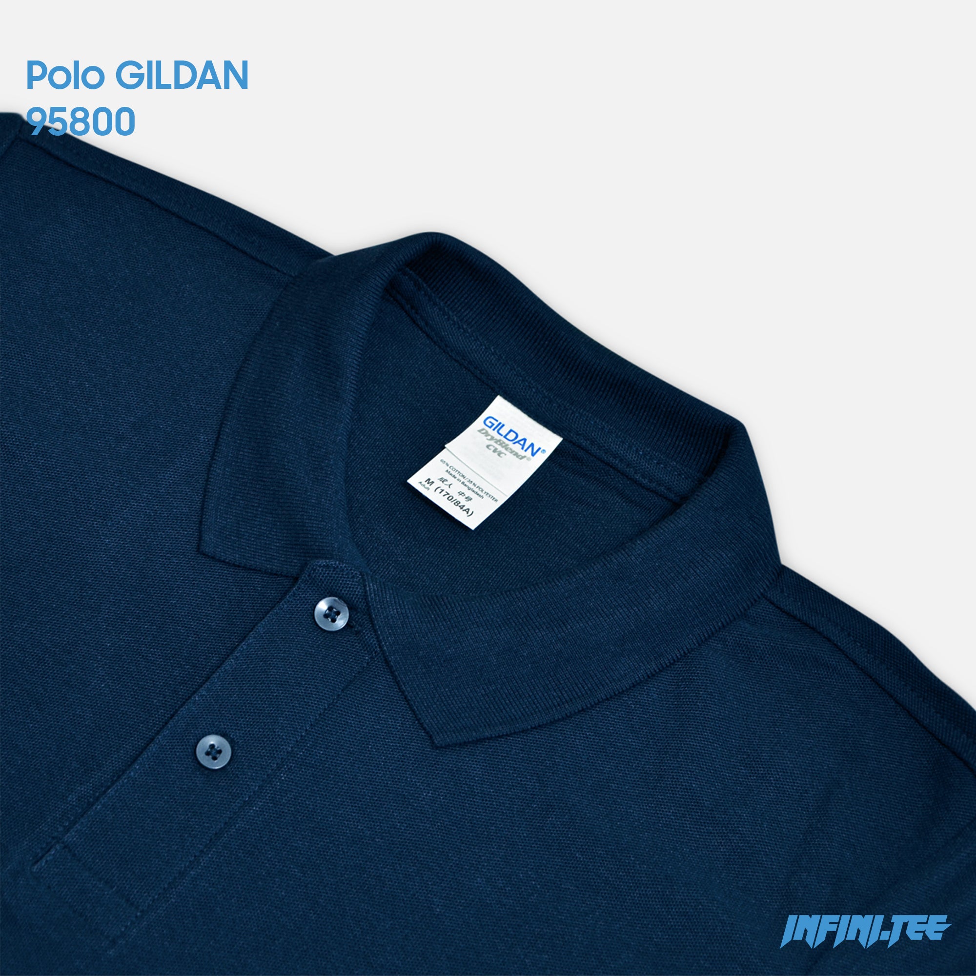 POLO 95800 GILDAN - NAVY