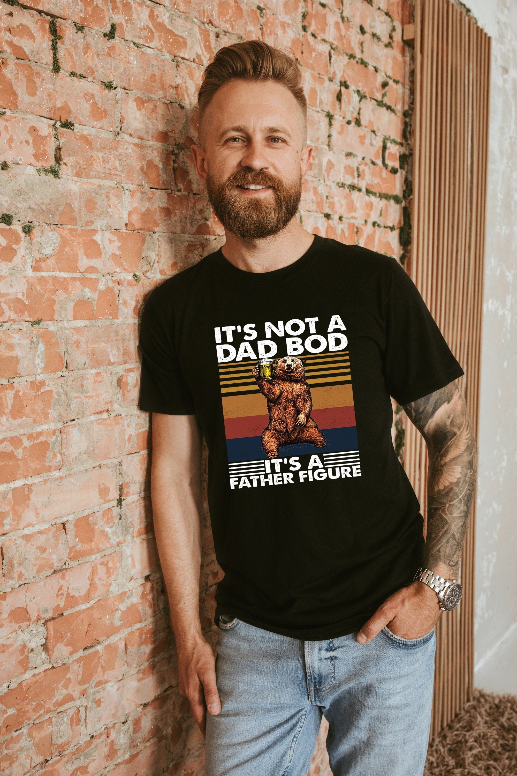 It's Not A Dad Bod, Comfort Colors® 1717, Oversized Tee
