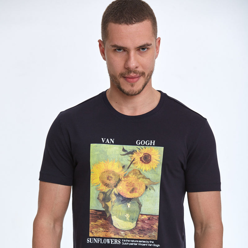 Boho Retro Unisex Tee, Comfort Colors® 1717, Oversized Tee