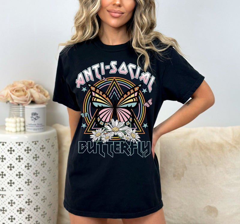 Butterfly Lover Tees, Comfort Colors® 1717, Oversized Tee