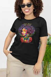 Black is Beautiful Neon, Comfort Colors® 1717, Oversized Tee