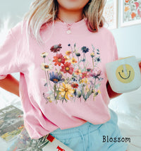 Cottagecore Shirt, Comfort Colors® 1717, Oversized Tee