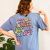 Funny Unisex Tee, Comfort Colors® 1717, Oversized Tee
