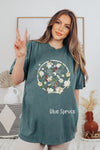 Floral Top, Comfort Colors® 1717, Oversized Tee