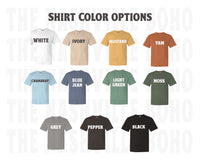 Cowboy Shirts, Comfort Colors® 1717, Oversized Tee
