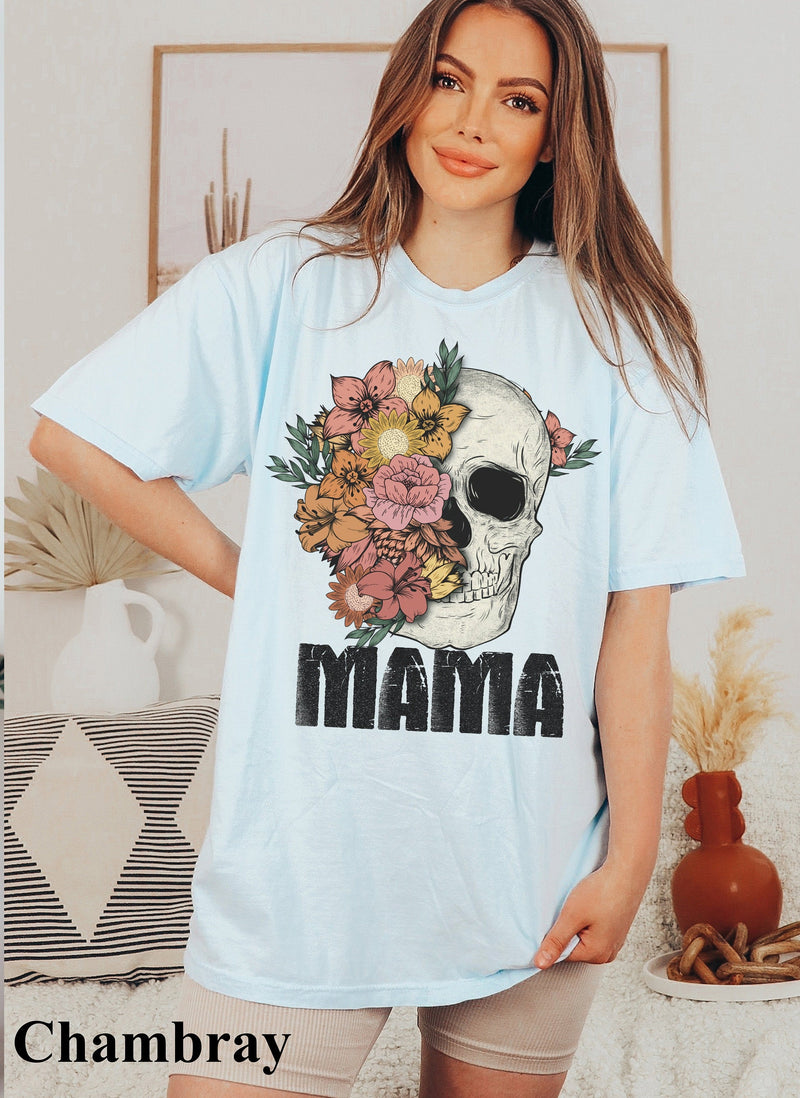 Mama Graphic Tee, Comfort Colors® 1717, Oversized Tee