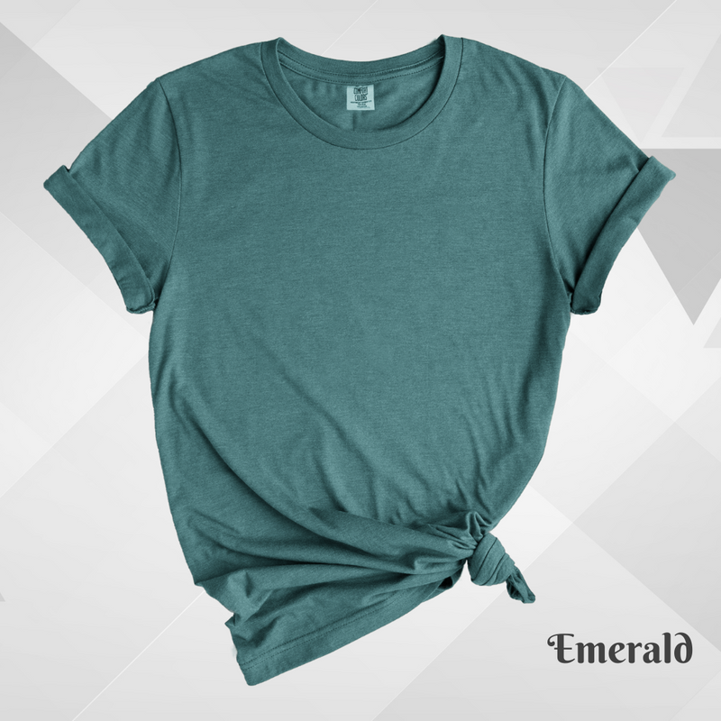 T-Shirt Design, Comfort Colors® 1717 (bright colors)