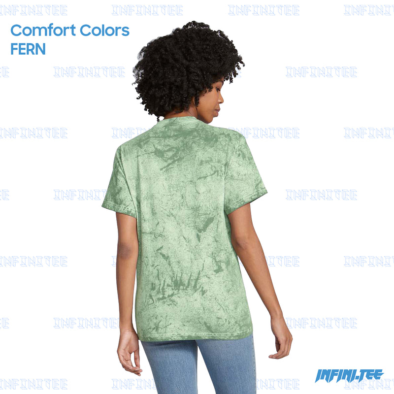 Áo loang Tie-dye 100% US Cotton - FERN