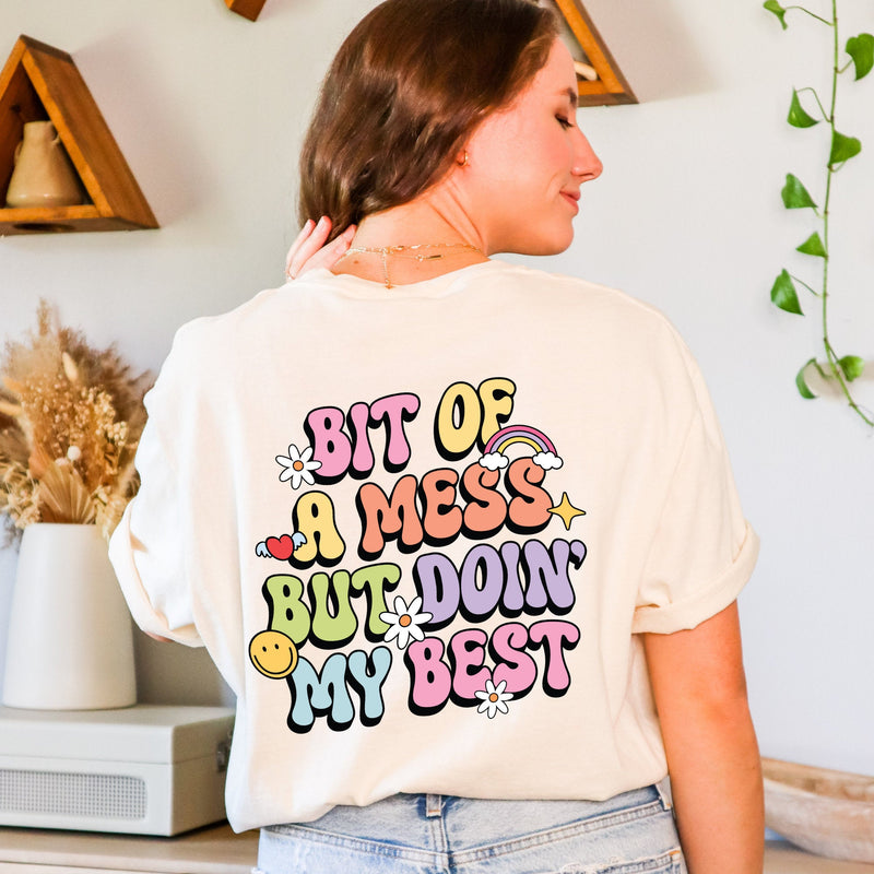 Funny Unisex Tee, Comfort Colors® 1717, Oversized Tee