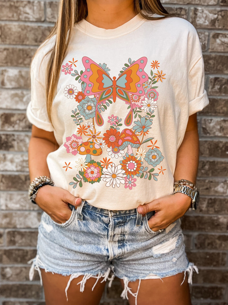 Daisy Shirt, Comfort Colors® 1717, Oversized Tee
