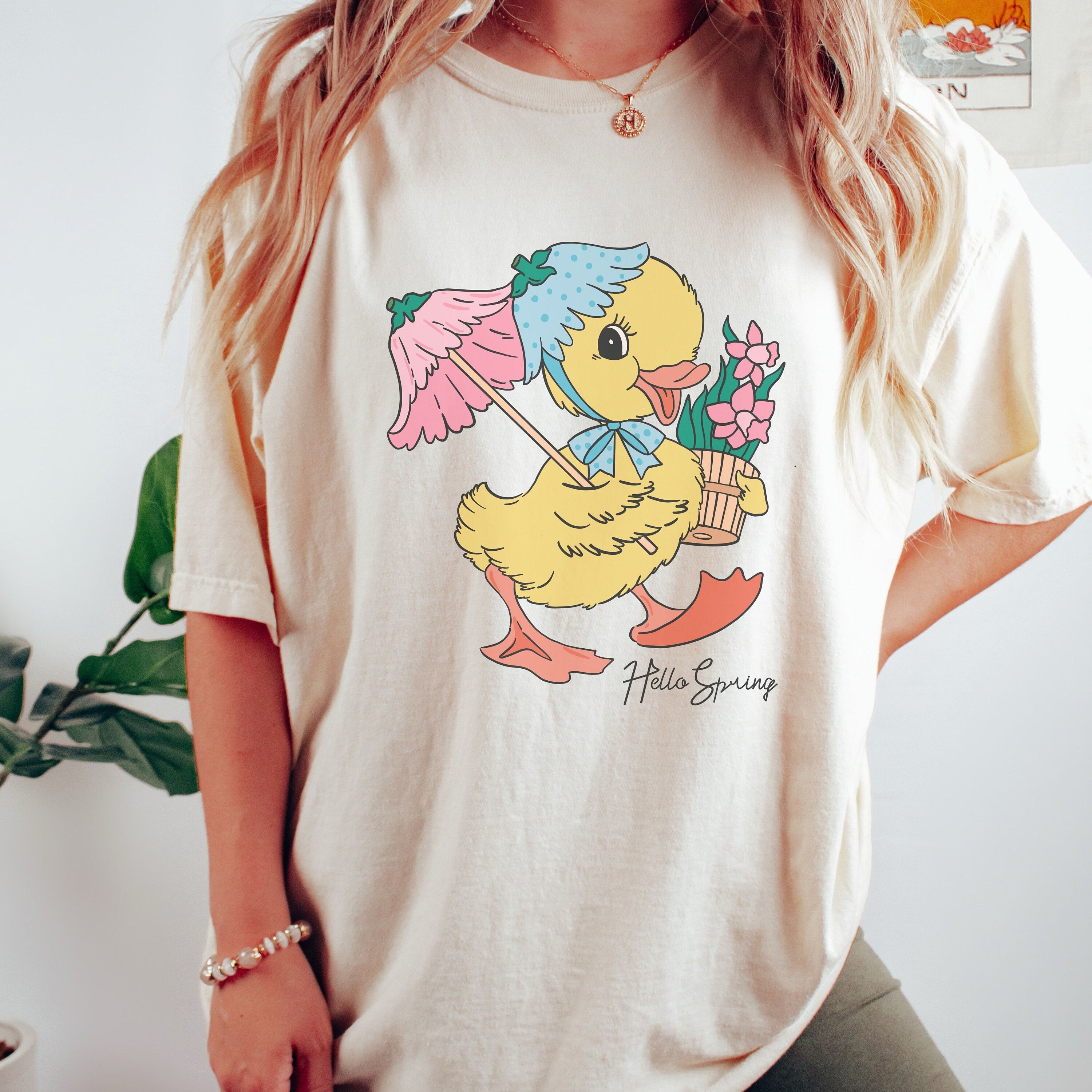 Cute retro Egg hunt shirt, Comfort Colors® 1717, Oversized Tee