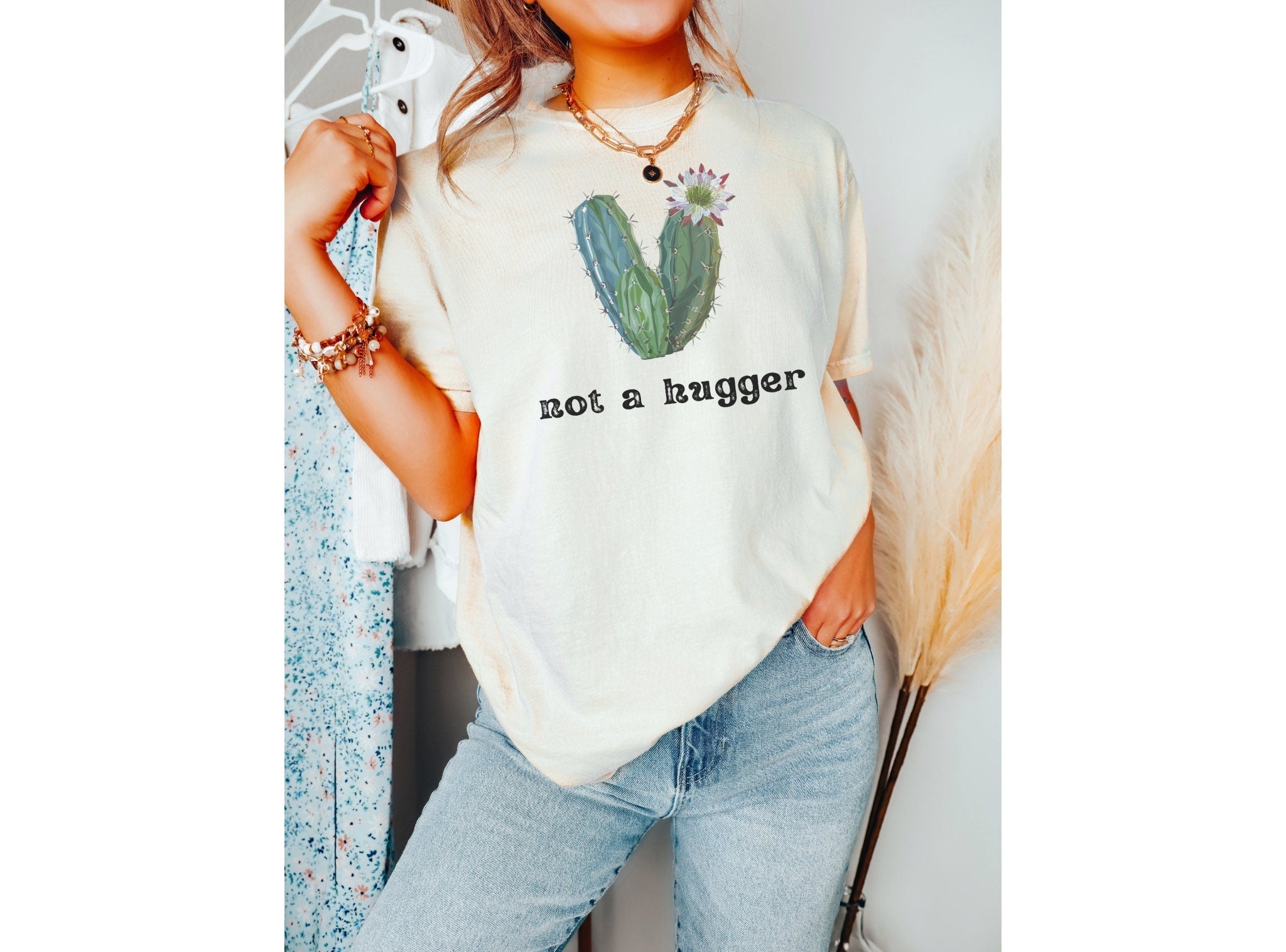 Cactus Shirt, Comfort Colors® 1717, Oversized Tee