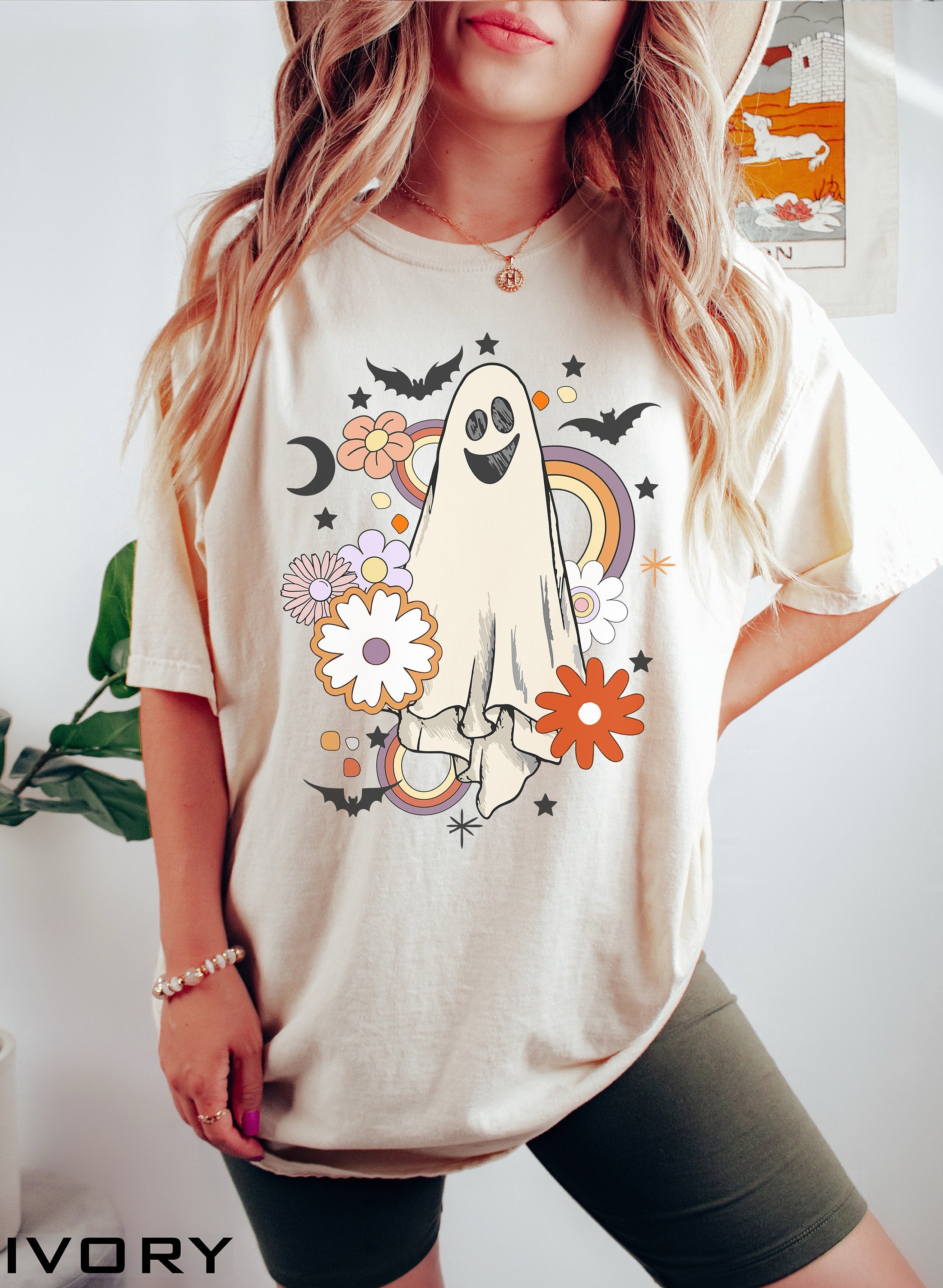 Ghost T-Shirt, Comfort Colors® 1717, Oversized Tee