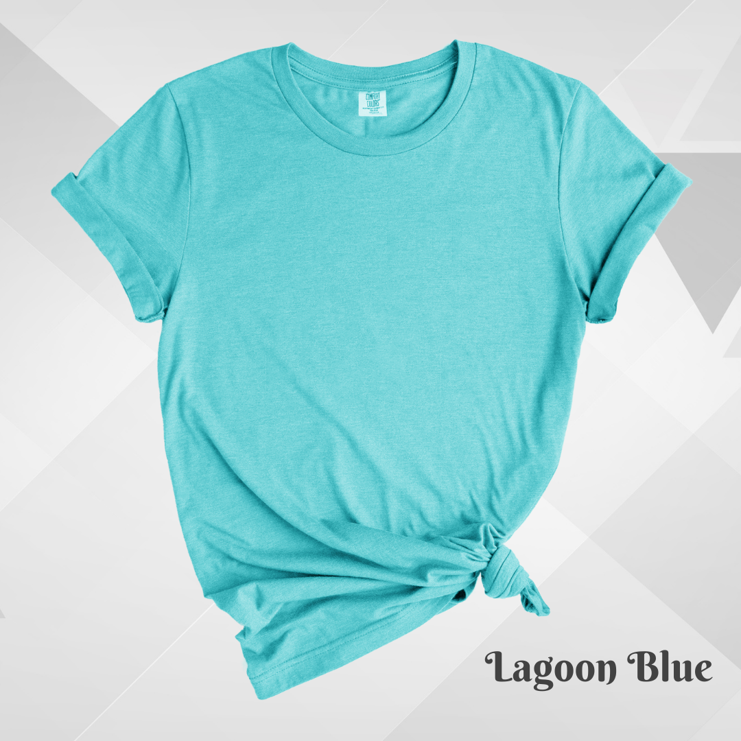 T-Shirt Design, Comfort Colors® 1717 (bright colors)