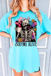 Skull Vintage Tshirt, Comfort Colors® 1717, Oversized Tee