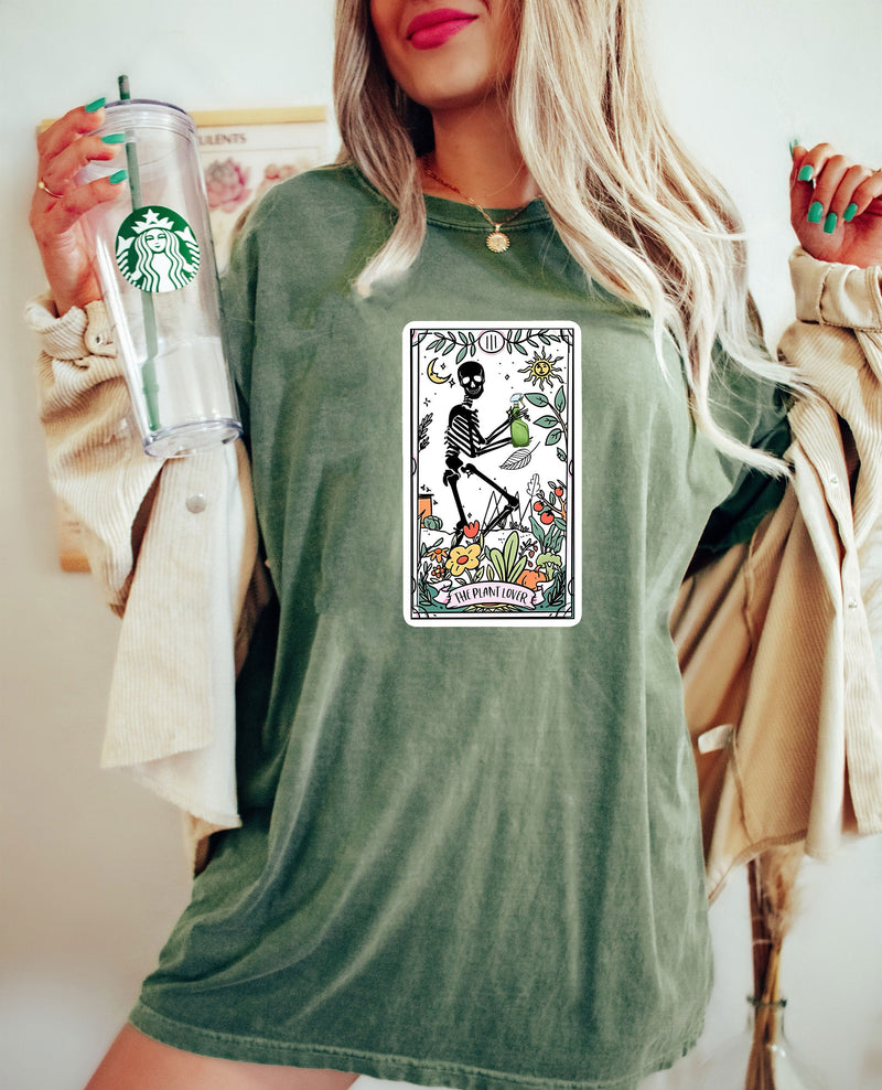 Plant Lady Shirt, Comfort Colors® 1717, Oversized Tee