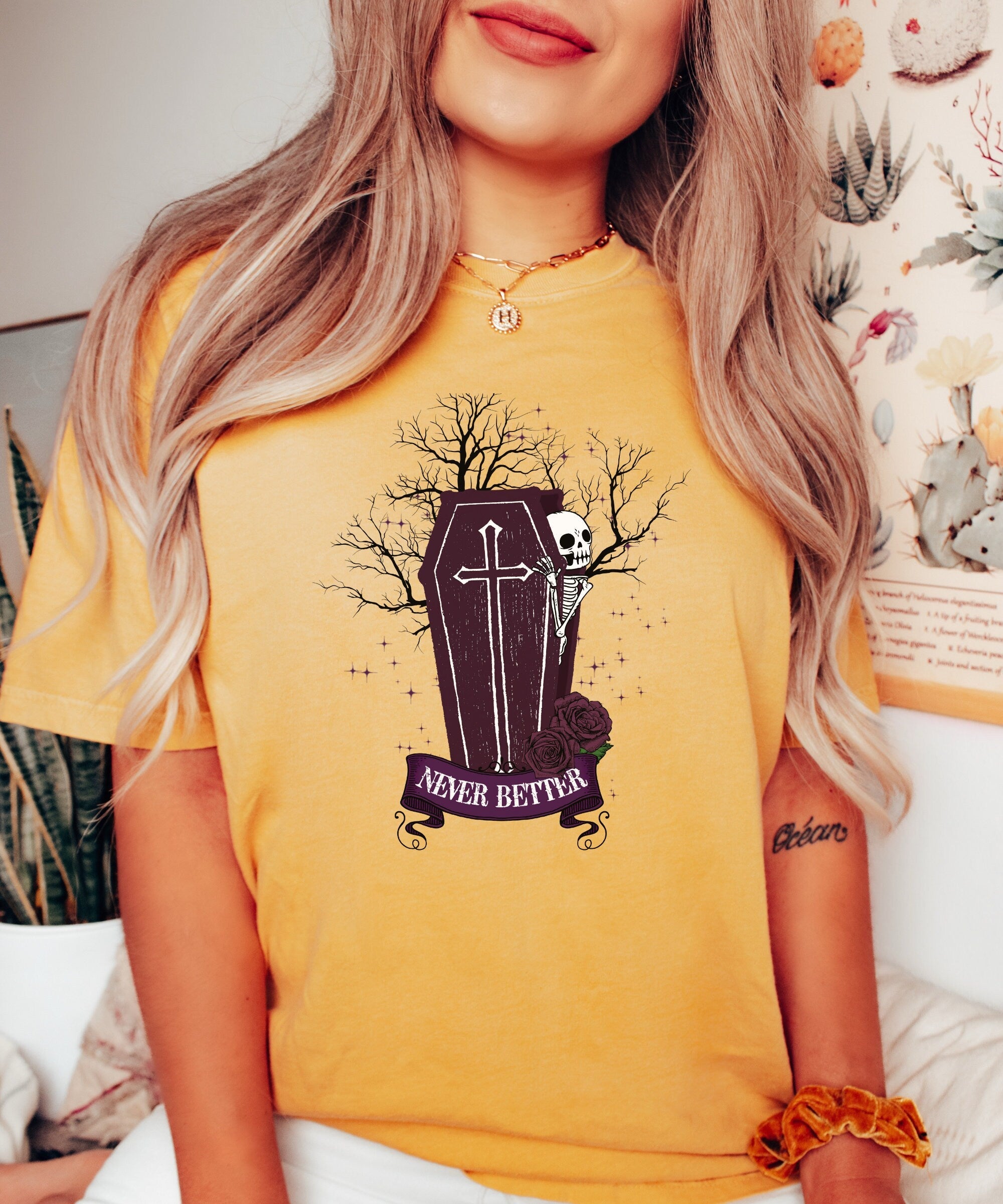 Coffin Tee, Comfort Colors® 1717, Oversized Tee