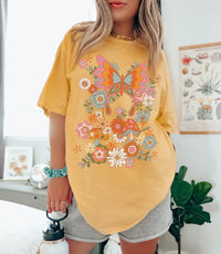Daisy Shirt, Comfort Colors® 1717, Oversized Tee